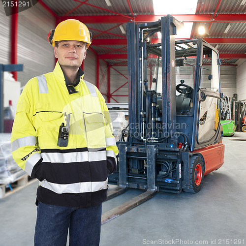 Image of Forklift operator