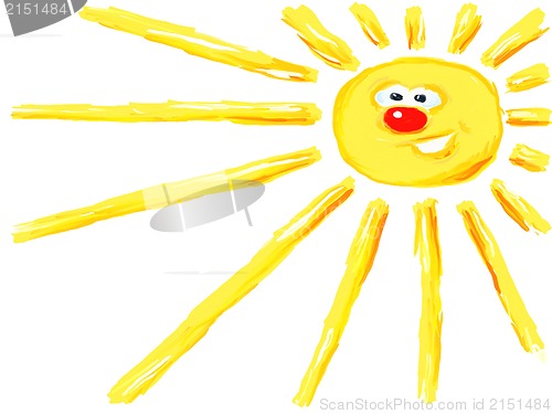 Image of cartoon sun
