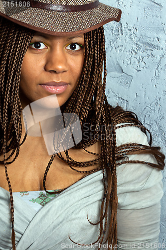 Image of young black woman