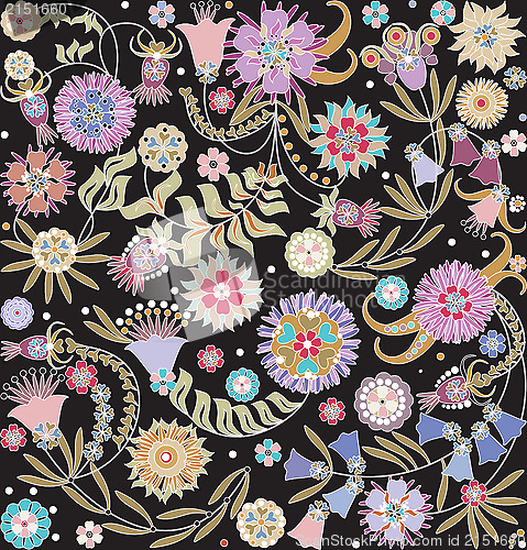 Image of floral design seamless 