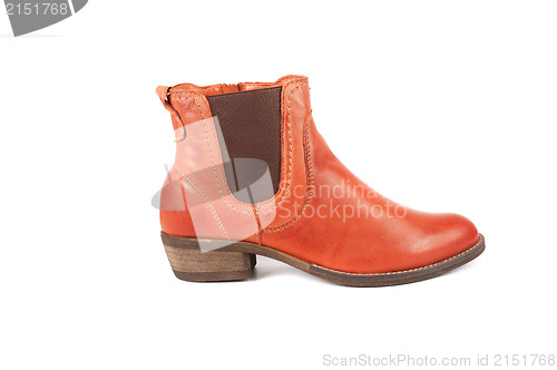 Image of brown woman's shoe