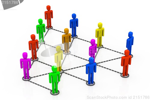 Image of Colorful Business network