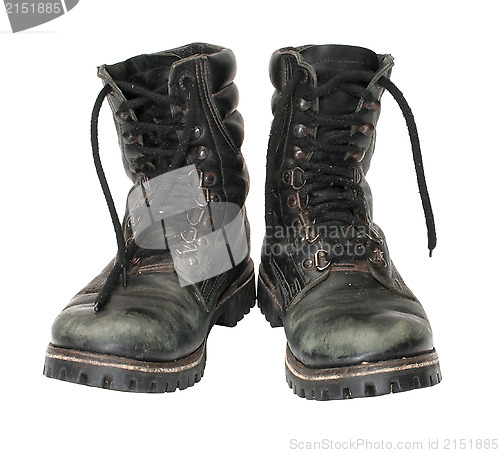 Image of Military boots.
