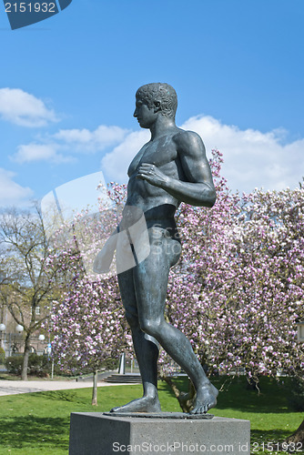 Image of Sculpture near Academic Art Museum in Bonn