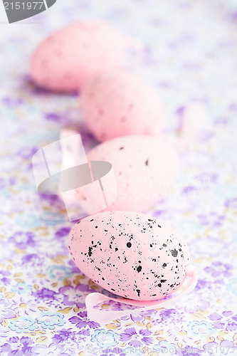 Image of Pink Easter eggs