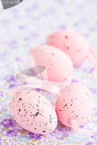 Image of Pink Easter eggs