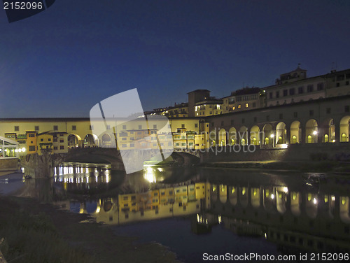 Image of Night at Ponte Vecchio in Florence