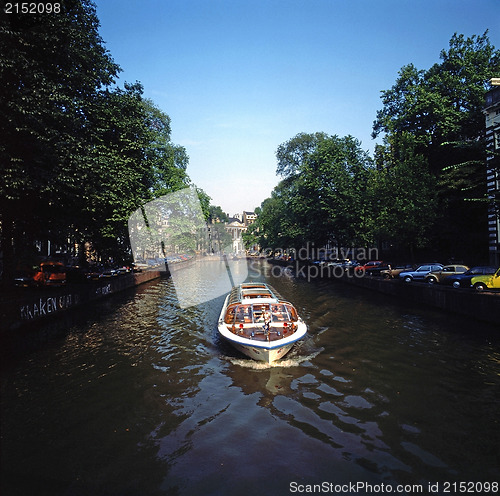 Image of Amsterdam canal, Netherlands