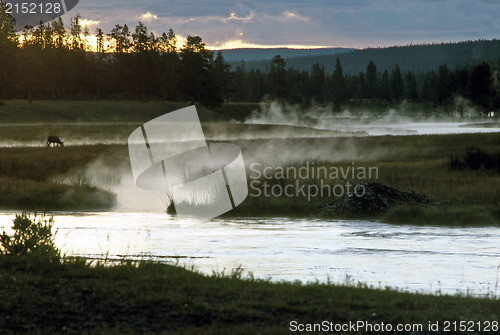 Image of Dawn at Madison River