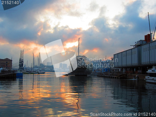 Image of Harbor, Genoa, Italy