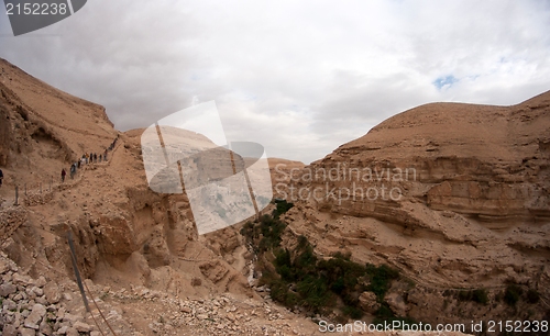 Image of Saint George monastery in judean desert