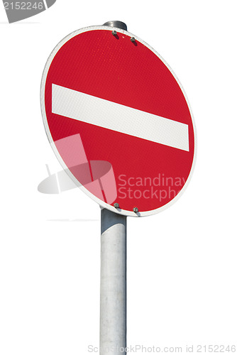 Image of No Entry Traffic Sign