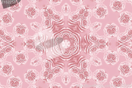 Image of Abstract roses pattern 