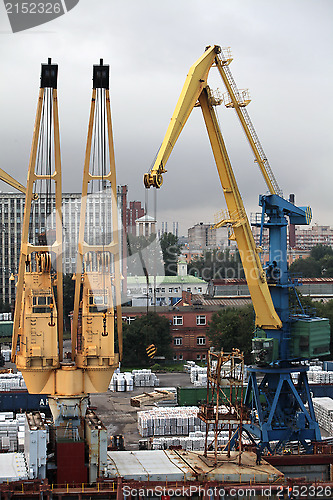 Image of portal cranes