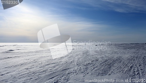 Image of icy wind