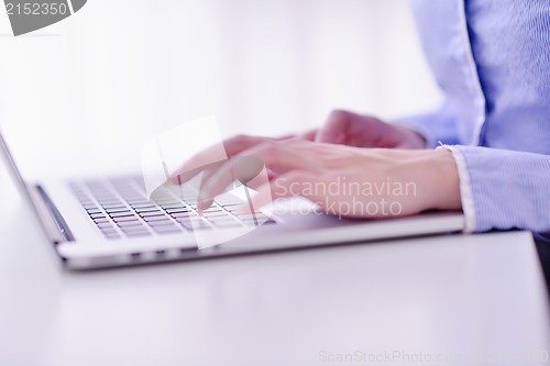 Image of business woman at  office