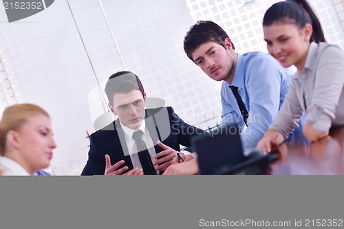 Image of business people in a video meeting