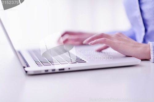 Image of business woman at  office