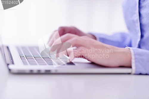 Image of business woman at  office