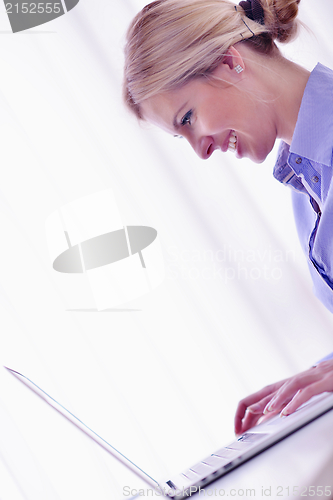Image of business woman at  office