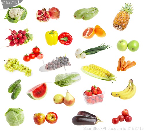 Image of freshs fruit andvegetables