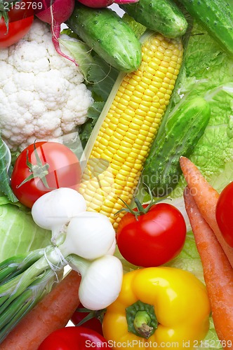 Image of vegetables. Healthy food