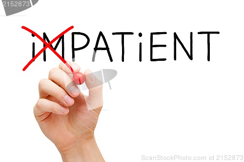 Image of Patient not Impatient