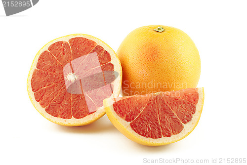 Image of Grapefruit, half and slice