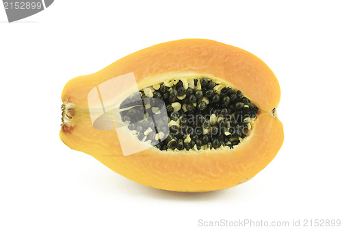 Image of Half of papaya