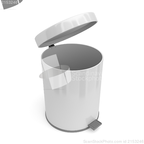 Image of Open pedal bin