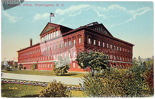 Image of Pension Office Postcard