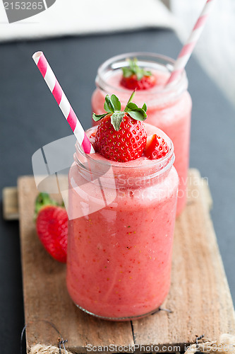 Image of Strawberry smoothies