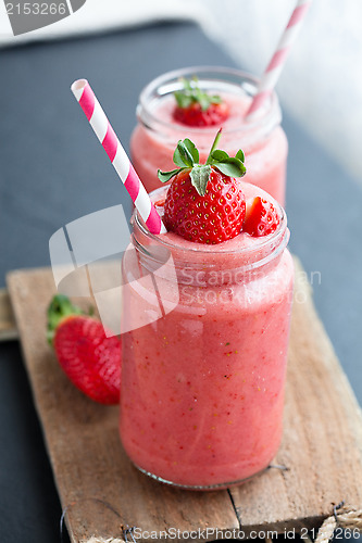 Image of Strawberry smoothies