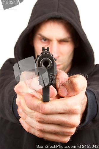 Image of Man with a gun 