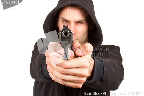 Image of Man with a gun 