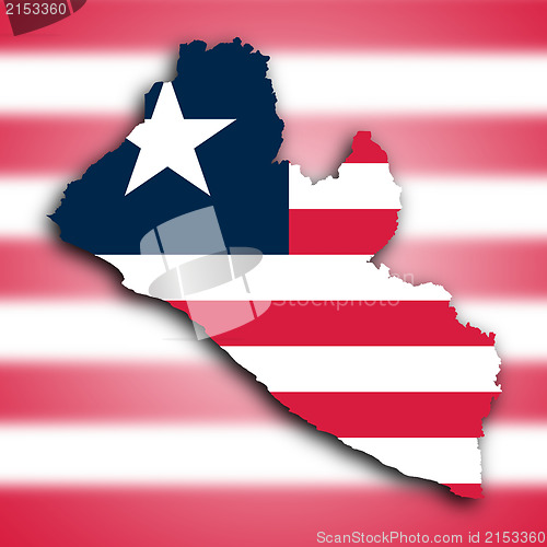 Image of Map of Liberia