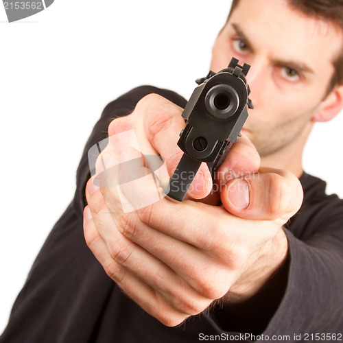 Image of Man with a gun 