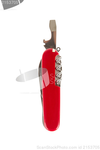 Image of Swiss army knife, screwdriver