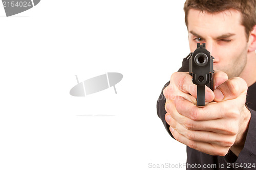 Image of Man with a gun 