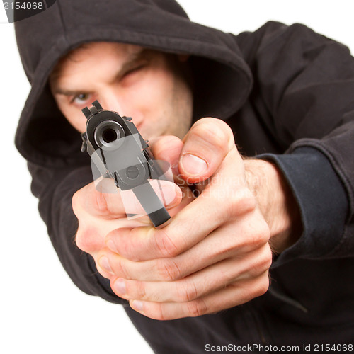 Image of Man with a gun 