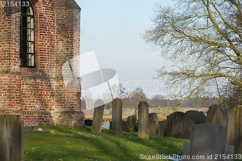 Image of Cemetary at an old dutch Church
