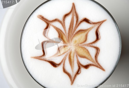 Image of barista latte coffee