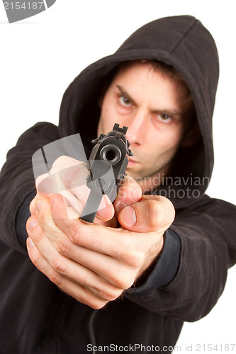 Image of Man with a gun 