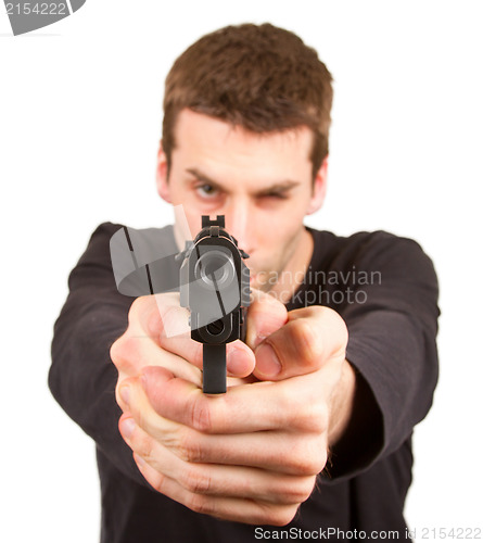 Image of Man with a gun 