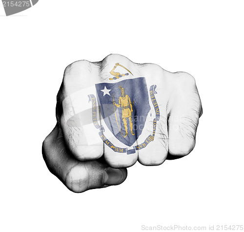 Image of United states, fist with the flag of a state