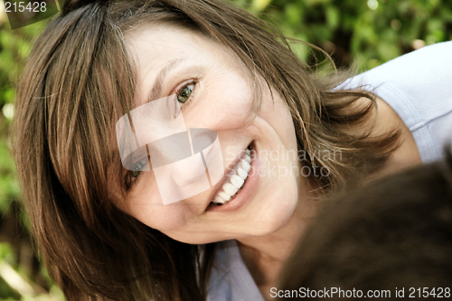 Image of Happy mature woman