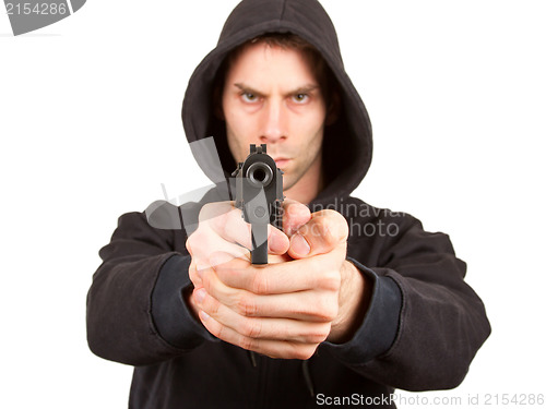 Image of Man with a gun 