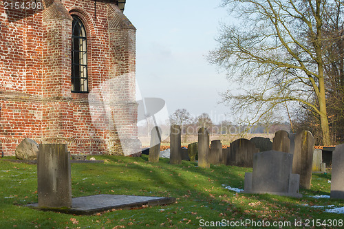 Image of Cemetary at an old dutch Church