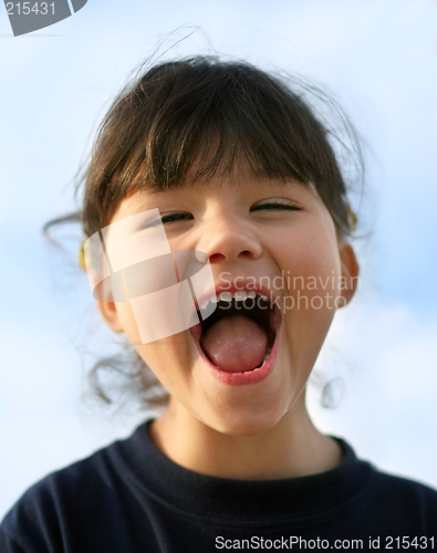 Image of Happy little girl