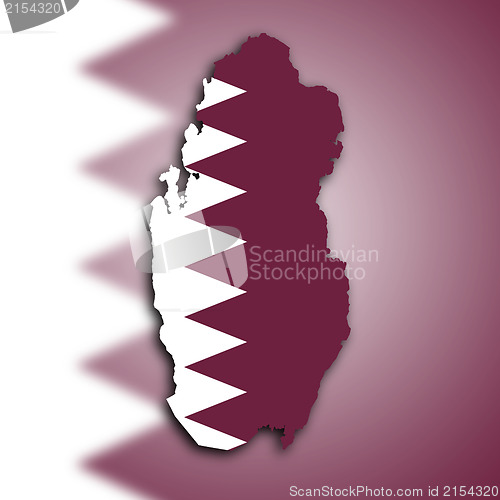 Image of Map of Qatar